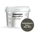 Szybkoschnąca uniwersalna emalia akrylowa Aqua Pro Czekoladowy Szary RAL 7013 4,5L