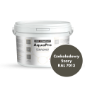 Szybkoschnąca uniwersalna emalia akrylowa Aqua Pro Czekoladowy Szary RAL 7013 2,7L