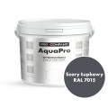 Szybkoschnąca uniwersalna emalia akrylowa Aqua Pro Szary Łupkowy RAL 7015 9L