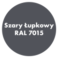 Szybkoschnąca uniwersalna emalia akrylowa Aqua Pro Szary Łupkowy RAL 7015 0,7L