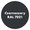 Szybkoschnąca uniwersalna emalia akrylowa Aqua Pro Czarnoszary RAL 7021 9L