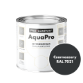 Szybkoschnąca uniwersalna emalia akrylowa Aqua Pro Czarnoszary RAL 7021 0,7L