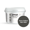 Szybkoschnąca uniwersalna emalia akrylowa Aqua Pro Szary Umbra RAL 7022 2,7L