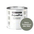 Szybkoschnąca uniwersalna emalia akrylowa Aqua Pro Szary Cementowy RAL 7033 0,8L