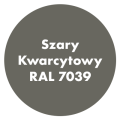 Szybkoschnąca uniwersalna emalia akrylowa Aqua Pro Szary Kwarcytowy RAL 7039  0,7L