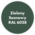 Szybkoschnąca uniwersalna emalia akrylowa Aqua Pro Zielony Sosnowy RAL 6028 2,7L