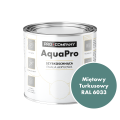 Szybkoschnąca uniwersalna emalia akrylowa Aqua Pro Miętowy Turkusowy RAL 6033 0,7L