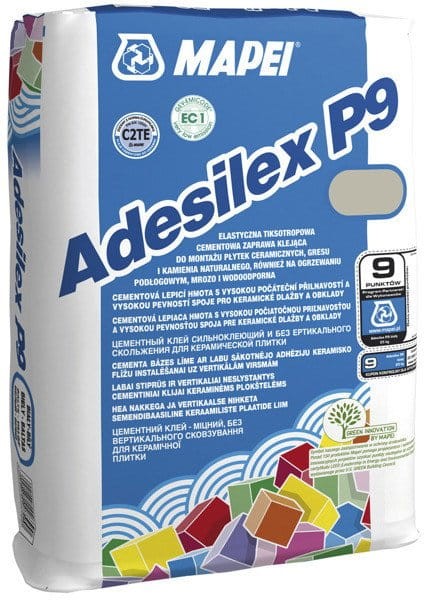 MAPEI ADESILEX P9 25 kg Klej do płytek SZARY