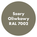 Szybkoschnąca uniwersalna emalia akrylowa Aqua Pro Szary Oliwkowy RAL 7002 0,7L