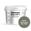 Szybkoschnąca uniwersalna emalia akrylowa Aqua Pro Szary Szałwiowy RAL 7003 9L
