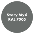 Szybkoschnąca uniwersalna emalia akrylowa Aqua Pro Szary Mysi RAL 7005 10L