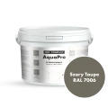 Szybkoschnąca uniwersalna emalia akrylowa Aqua Pro Szary Taupe RAL 7006 2,7L