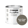 Szybkoschnąca uniwersalna emalia akrylowa Aqua Pro Szary Taupe RAL 7006 0,7L