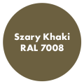 Szybkoschnąca uniwersalna emalia akrylowa Aqua Pro Szary Khaki RAL 7008 2,7L