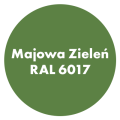 Szybkoschnąca uniwersalna emalia akrylowa Aqua Pro Majowa Zieleń RAL 6017 2,7L