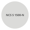 Szybkoschnąca uniwersalna emalia akrylowa Aqua Pro Szary NCS S 1500-N 0,8L
