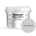 Szybkoschnąca uniwersalna emalia akrylowa Aqua Pro Średni Szary NCS S 2000-N 10L