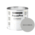 Szybkoschnąca uniwersalna emalia akrylowa Aqua Pro Ciemny Szary NCS S 3000-N 0,8L