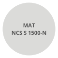 Szybkoschnąca uniwersalna emalia akrylowa Aqua Pro Szary MAT NCS S 1500-N 5L