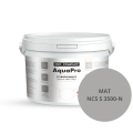Szybkoschnąca uniwersalna emalia akrylowa Aqua Pro Ciemny Szary MAT NCS S 3500-N 3L