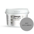 Szybkoschnąca uniwersalna emalia akrylowa Aqua Pro Ciemny Szary MAT NCS S 4000-N 3L