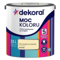 Farba lateksowa Dekoral Moc Koloru gruszka na wierzbie wanilia 2,5L