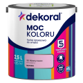Farba lateksowa Dekoral Moc Koloru różany kwarc 2,5L