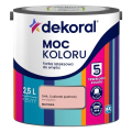 Farba lateksowa Dekoral Moc Koloru cukierek pudrowy 2,5L