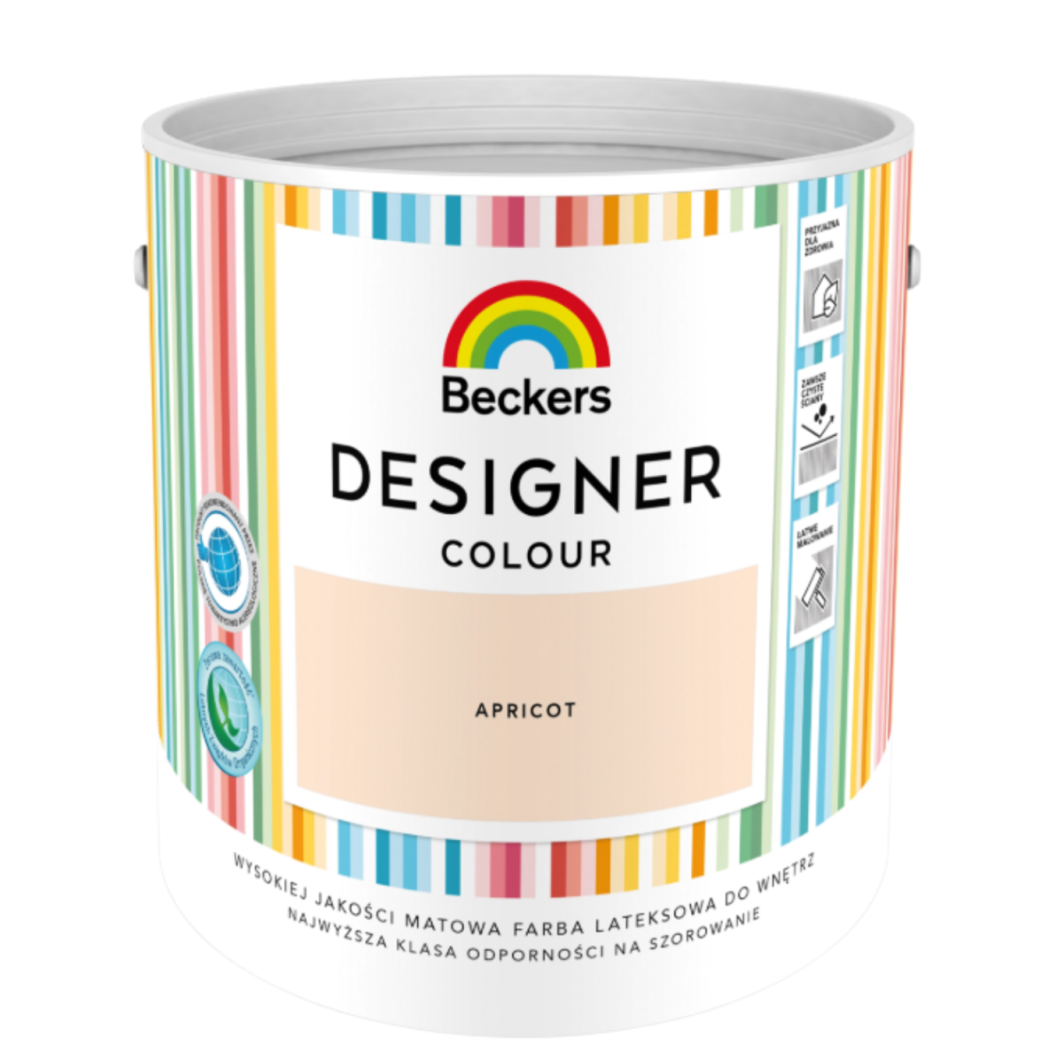 Farba plamoodporna Beckers Designer Colour Apricot 2,5L
