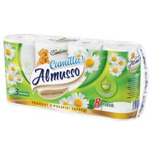 Papier toaletowy Almusso Camilla 8 rolek