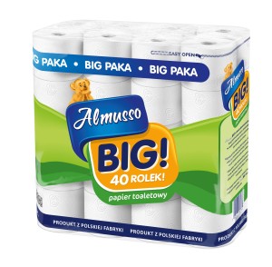 Papier toaletowy Almusso BIG 40 rolek