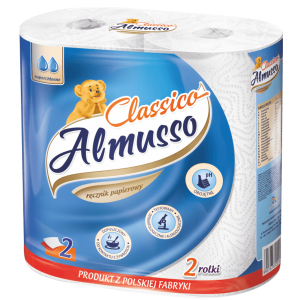 Ręczniki papierowe kuchenne Almusso Classico 2 rolki