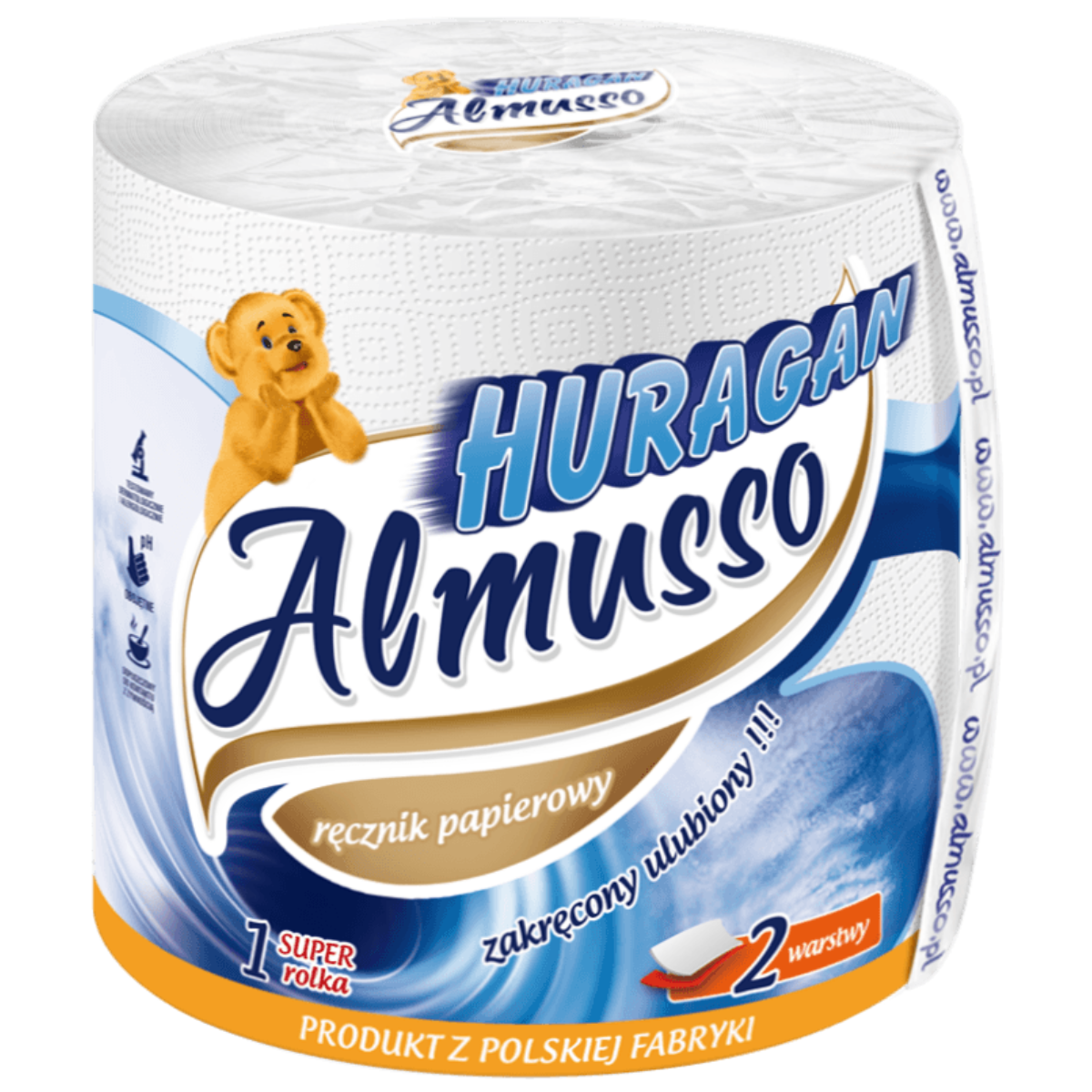 Ręcznik papierowy kuchenny Almusso Huragan 1 sztuka