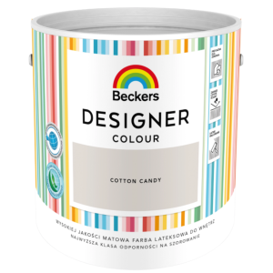 Farba plamoodporna Beckers Designer Colour beżowa Cotton Candy 2,5L