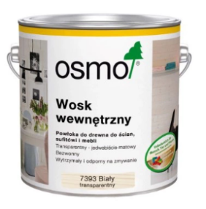Osmo 7393 Wosk wewnętrzny biały transparentny  2,5l