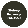 Szybkoschnąca uniwersalna emalia akrylowa Aqua Pro Zielony Brązowy RAL 6008 0,7L