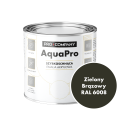 Szybkoschnąca uniwersalna emalia akrylowa Aqua Pro Zielony Brązowy RAL 6008 0,7L