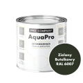 Szybkoschnąca uniwersalna emalia akrylowa Aqua Pro Zielony Butelkowy RAL 6007 0,7L