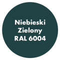 Szybkoschnąca uniwersalna emalia akrylowa Aqua Pro Niebieski Zielony RAL 6004 9L