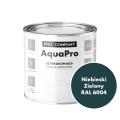 Szybkoschnąca uniwersalna emalia akrylowa Aqua Pro Niebieski Zielony RAL 6004 0,7L