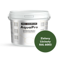 Szybkoschnąca uniwersalna emalia akrylowa Aqua Pro Zielony Liściasty RAL 6002 4,5L