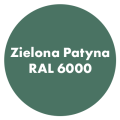 Szybkoschnąca uniwersalna emalia akrylowa Aqua Pro Zielona Patyna RAL 6000 9L