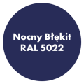 Szybkoschnąca uniwersalna emalia akrylowa Aqua Pro Nocny Błękit RAL 5022 4,5L