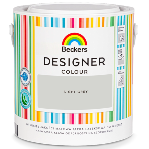 Farba plamoodporna Beckers Designer Colour Light Grey 2,5L