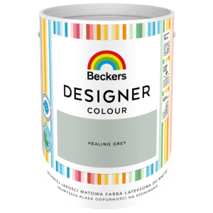 Farba lateksowa Beckers Designer Colour Healing Grey 5L