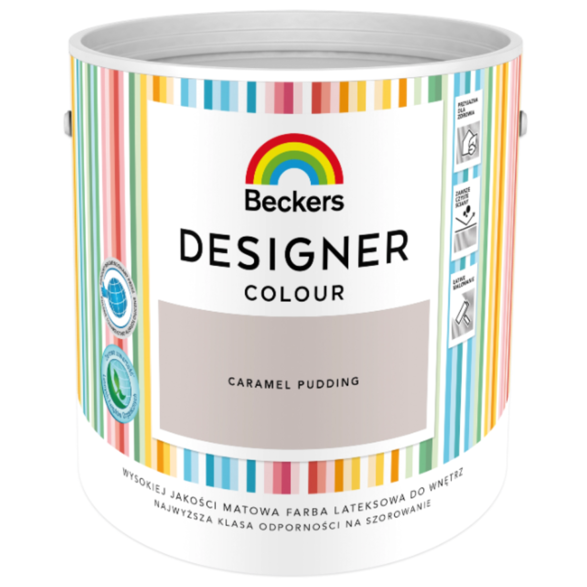 Farba plamoodporna Beckers Designer Colour Carmel Pudding 2,5L
