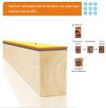 HartzLack Tung Oil Oej do drewna na zewnątrz bezbarwny 2,5L