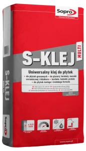 Uniwersalny klej do płytek SOPRO S-KLEJ MULTI 22,5kg