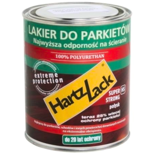HartzLack Super Strong HS Lakier do parkietu bezbarwny połysk 0,75L