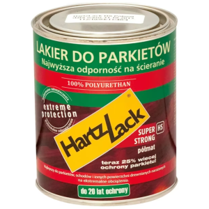 HartzLack Super Strong HS Lakier do parkietu bezbarwny półmat 0,75L